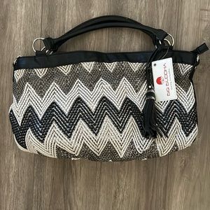 NWT Big Buddha Beaded Bag